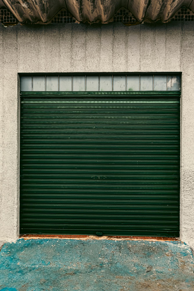 Colorbond garage door spray painting
