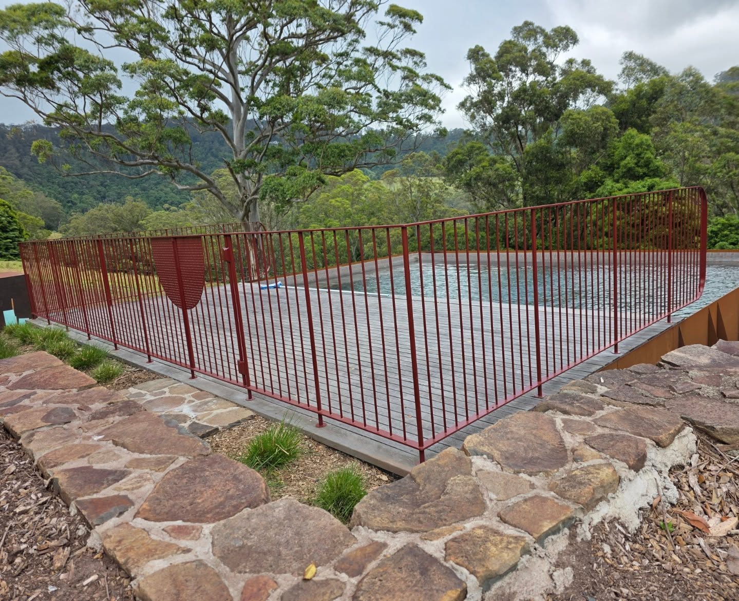Metal Fence Painting