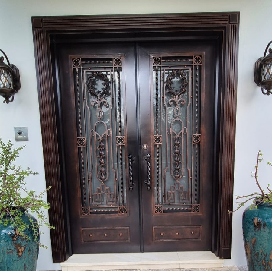 Security Screen Door Painting
