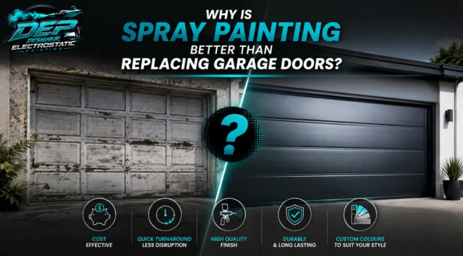 garage door spray painting Sydney